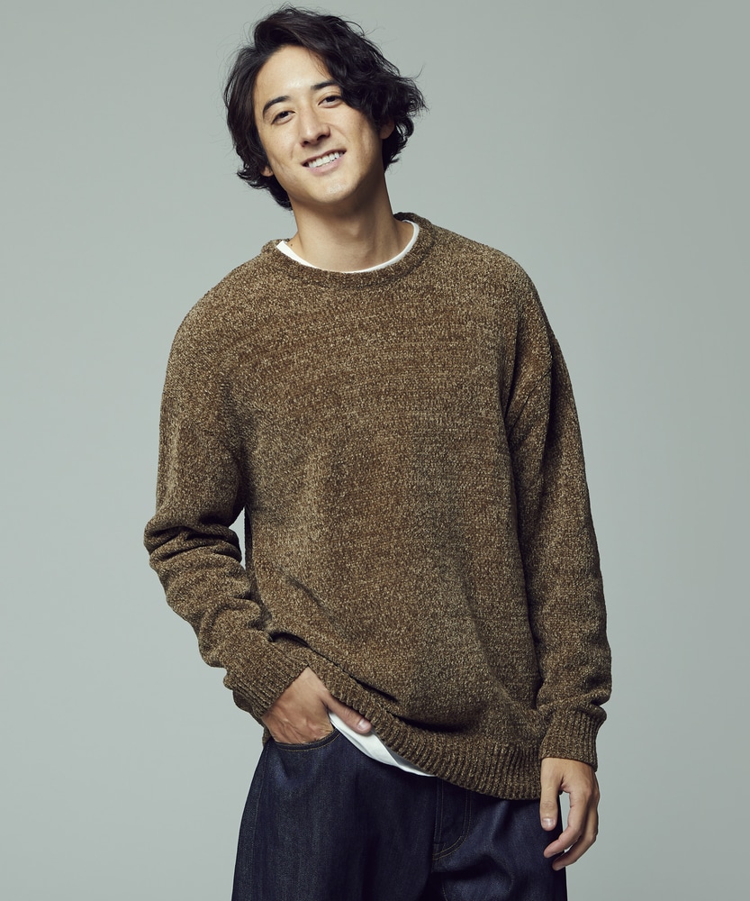 モールニットレイヤード メンズ ジーンズセレクトショップ ライトオン