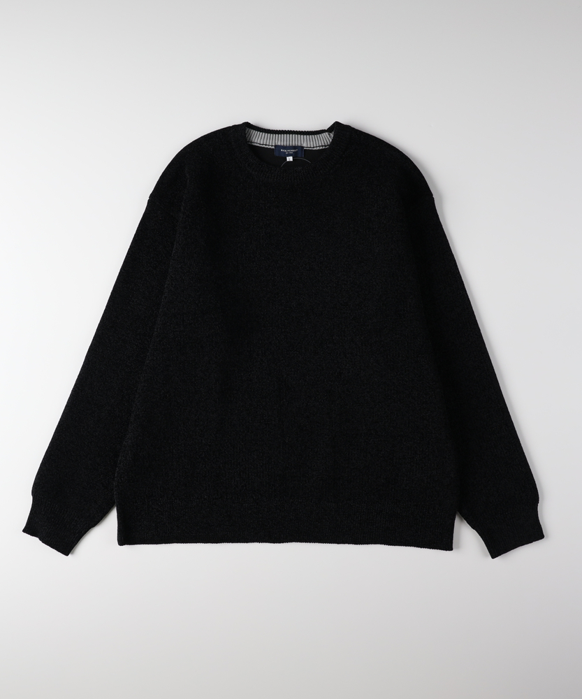 モールジャガードクルーネックセーター(S ネイビー): トップス｜Right