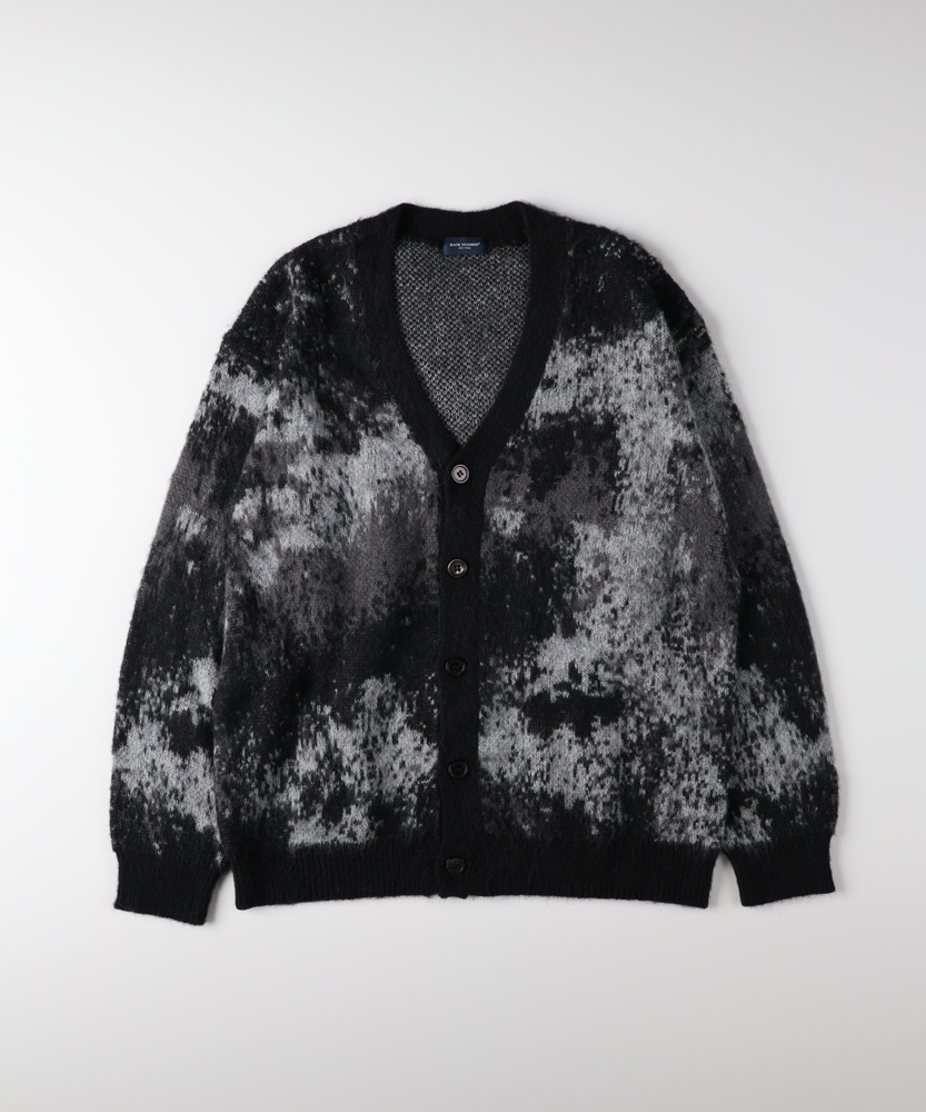 シャギーニットグラデーションカーディガン