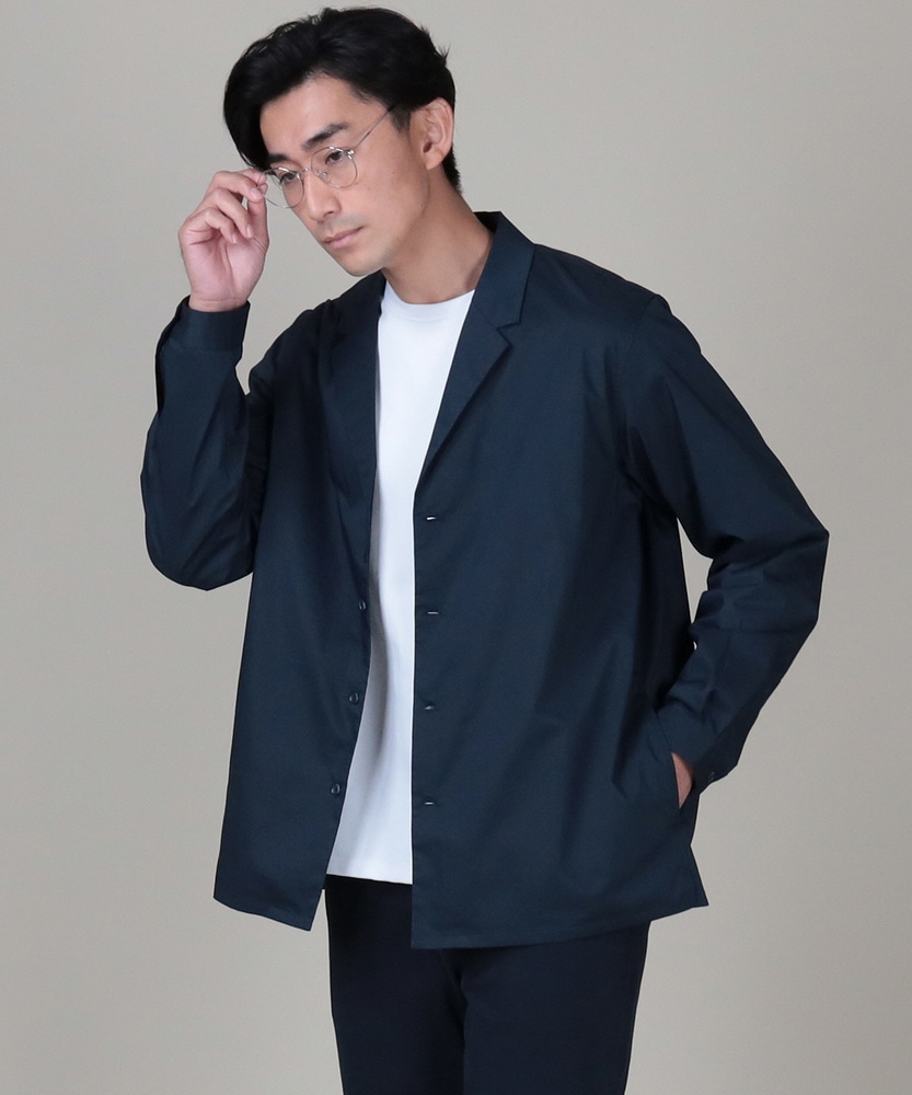 ラペルシャツジャケット メンズ ジーンズセレクトショップ ライトオン