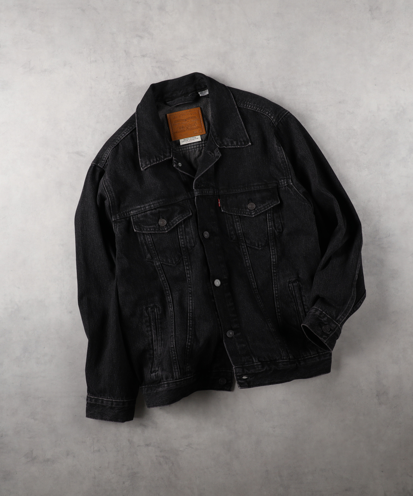 新品未使用　Levi's フルジップ メカニックトラッカージャケット　ブラック トラッカージャケット(M ブラック): ジャケット/アウター｜Right