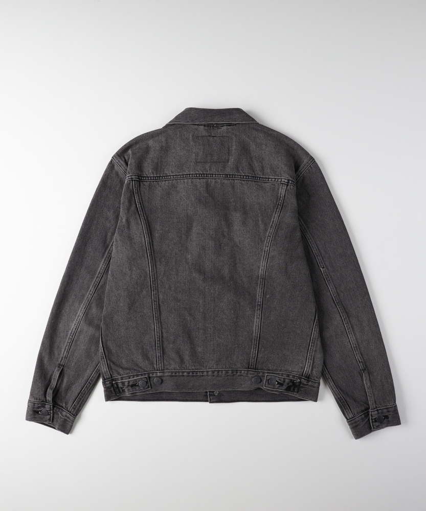 RRL トラッカージャケット　ブラック RRL ダブルアールエル Lot 271 Trucker Jacket Unlined Worn In