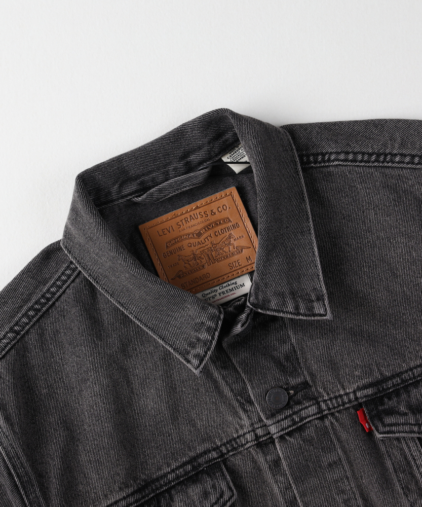 RRL トラッカージャケット　ブラック ダブルアールエル) RRL デニム トラッカー ジャケット ブラック