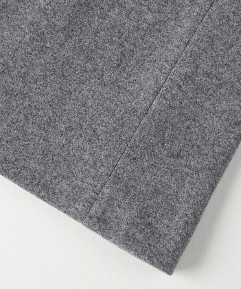 美品♡アルアバイル メルトンチェスターコート ウール 金ボタン 2 ホワイト ダブルボタン2WAYコート(オフホワイト) - seventen