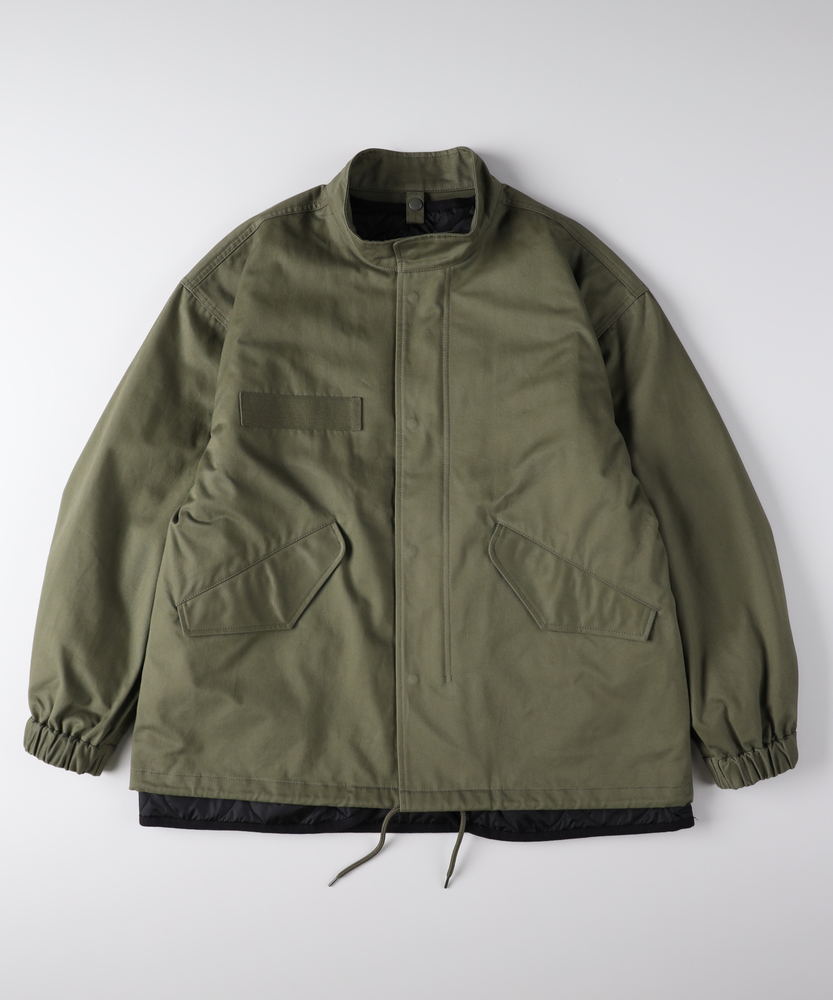 weirdo ナイロン　ジャケット　モッズコート オリーブ　N-51 NATO 送料無料】モッズコート メンズ ミリタリー コットン M-51