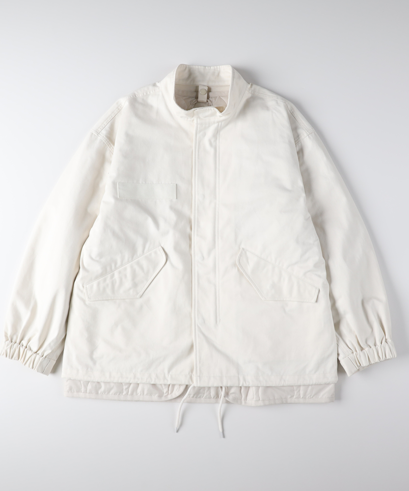 美品『 MHL.』 モッズコート/ライナー取外し/比翼仕立て/オリーブ/春秋冬 美品『 MHL.』 モッズコート/ライナー取外し/比翼仕立て