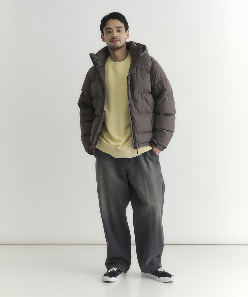 ダウンと中綿のイイとこ取り】「DROPTECH®」ダウンミックス防風