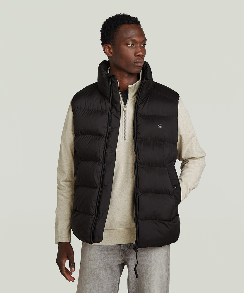 ダウンベスト パデッドベスト(S ブラック): トップス｜Right-on公式オンラインショップ