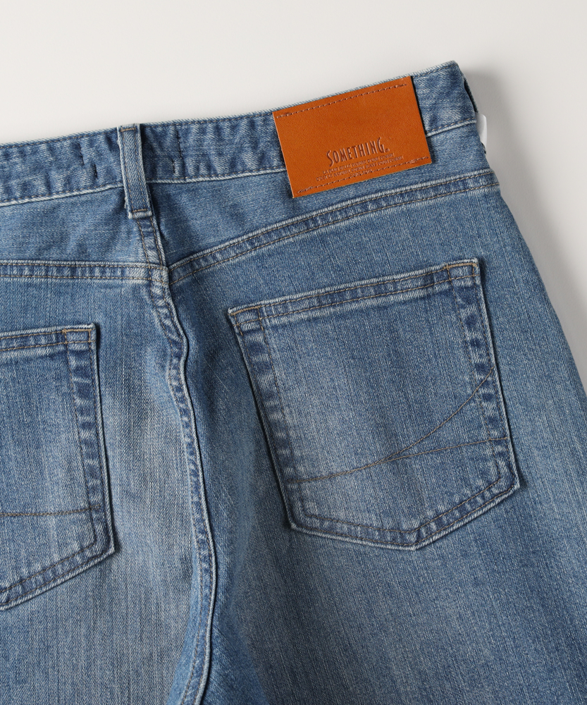 ELSA」ルーズストレートパンツ【自宅で試着、返品送料無料】(XS 淡加工