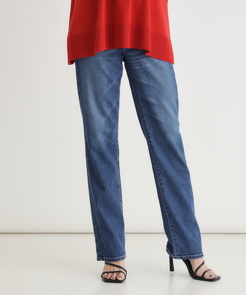 サマーストレートパンツ(夏用/COOL/涼/抗菌/消臭/制菌)【自宅で試着、返品送料無料】