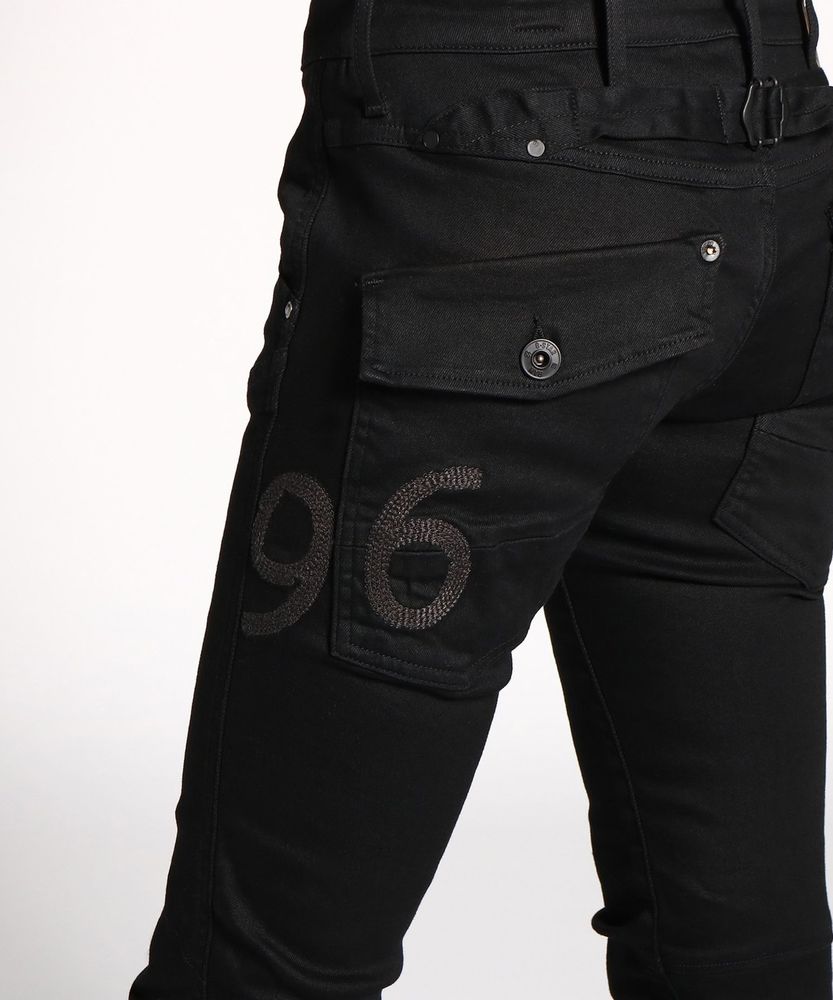 自宅で試着 返品送料無料 Elwood エルウッドブラックテーパードパンツ ウィメンズ ジーンズセレクトショップ ライトオン