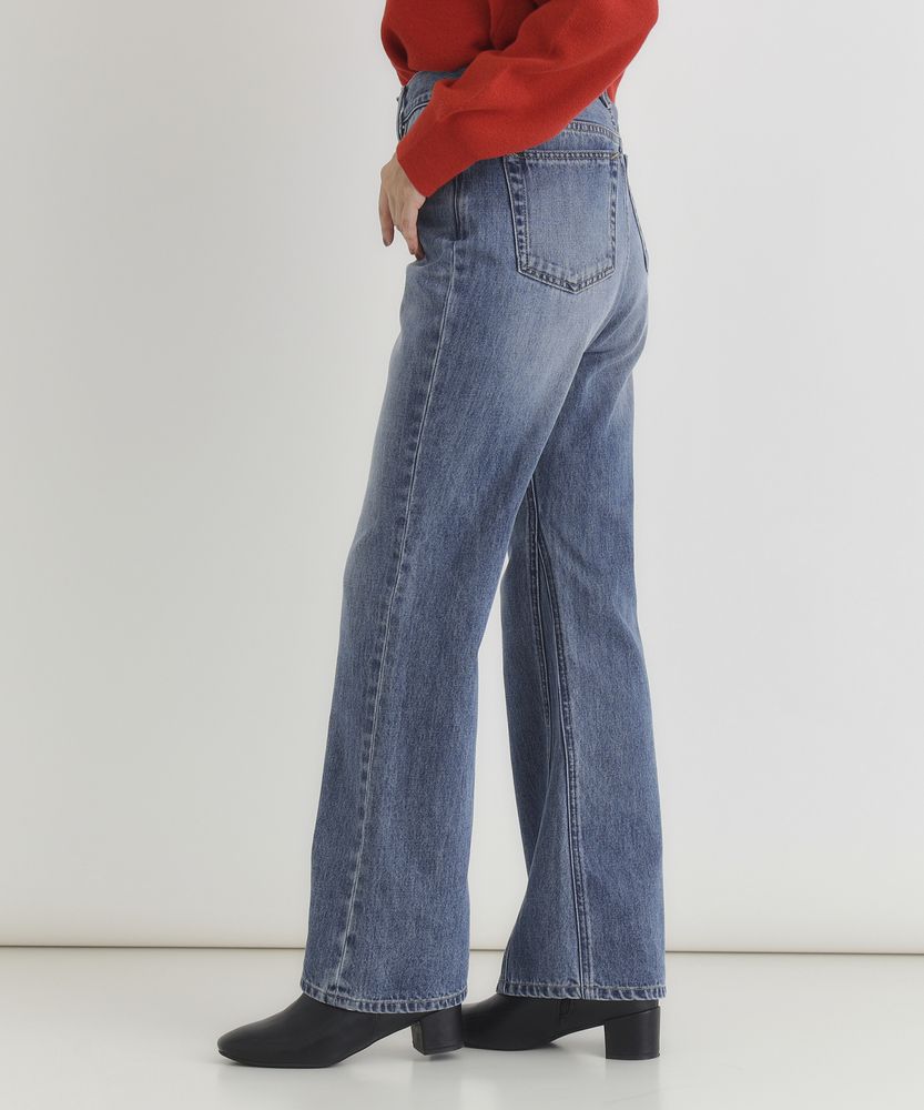 フレアジーンズ（WEB限定価格 10/8～10/13）(S 濃色): ボトムス