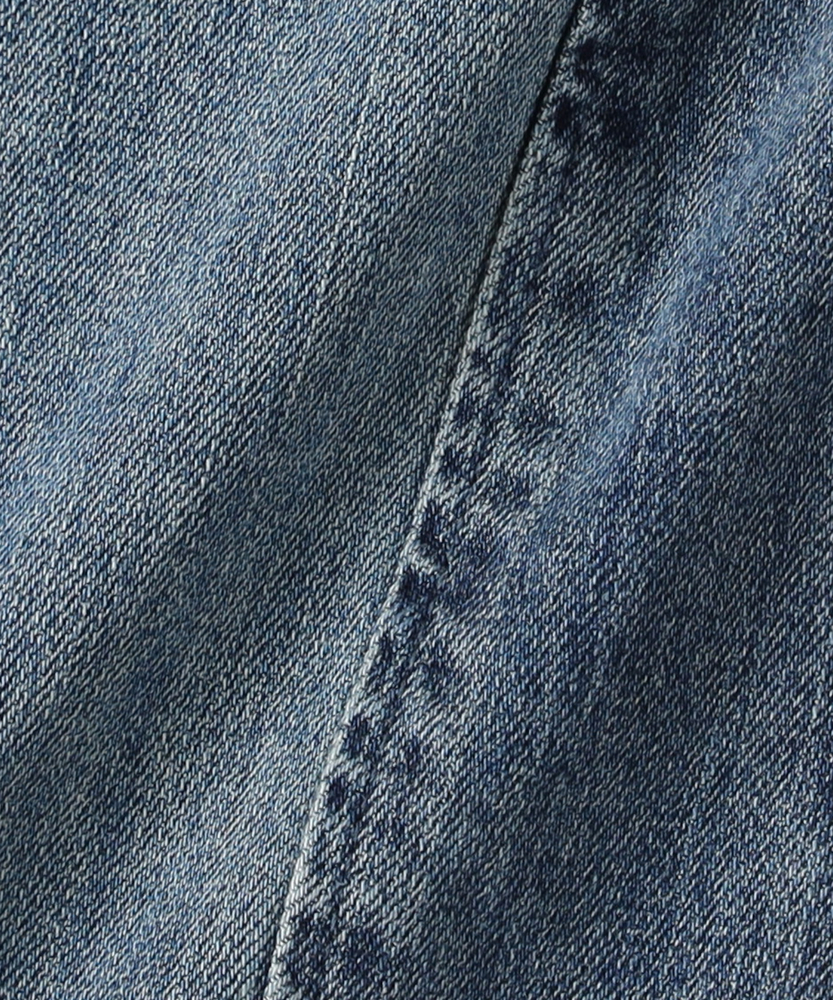 LISA」バイカラーフレアパンツ【自宅で試着、返品送料無料】(XS 淡加工