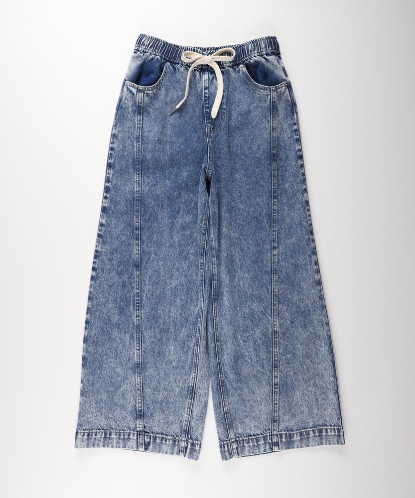 バギーデニムイージーパンツ（WEB限定価格 12/5～12/8）