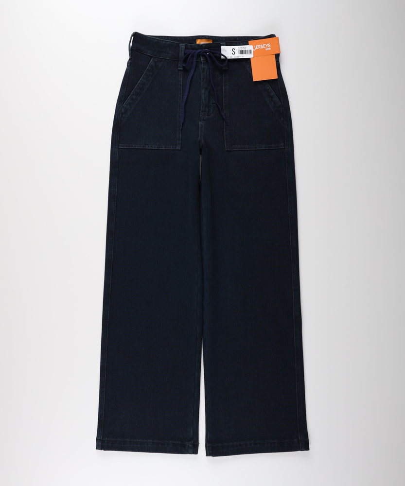 「BODY FIRE」イージーワイドパンツ【自宅で試着、返品送料無料】