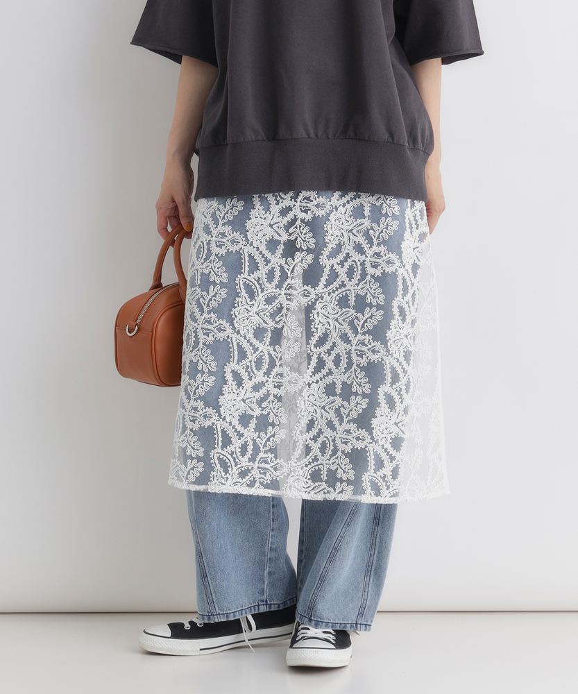 レースラップスカート