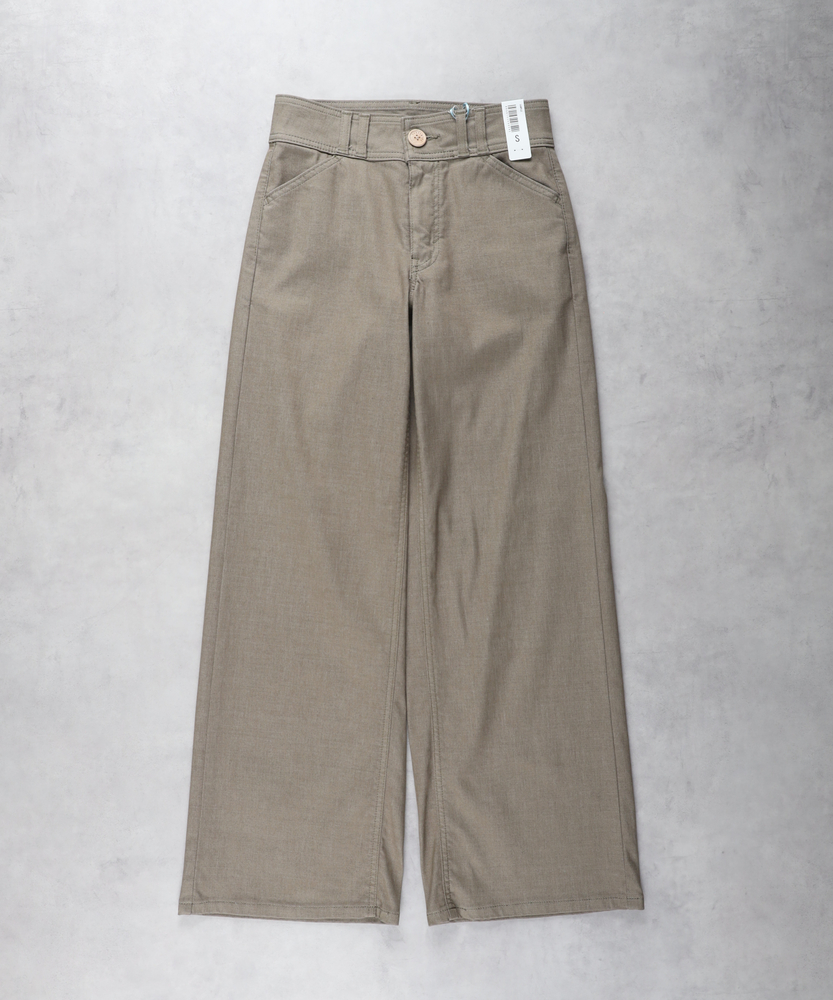 SUMMER COOL」 涼しいセミワイドデニムパンツ（速乾/ドライ