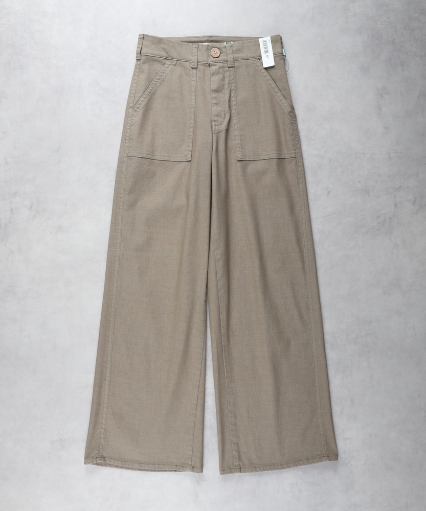 極美品 45R デニム ワイド ベイカー パンツ 1 ダメージ リペア 極美品 45R デニム ワイド ベイカー パンツ 1 ダメージ リペア