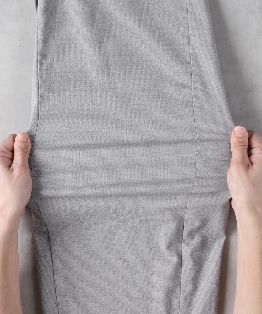 【美品】ベイカーカーブパンツ　ホワイト ベイカーパンツ【自宅で試着、返品送料無料】(XS キナリ