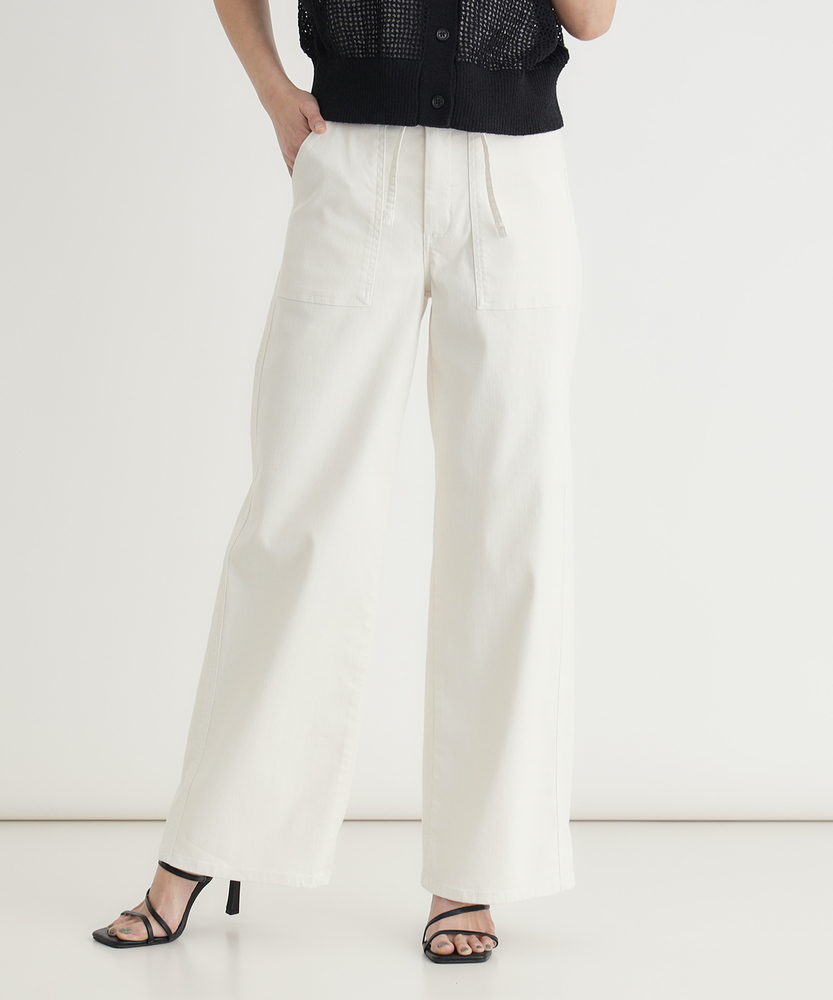 サマーベイカーワイドパンツ【夏用/COOL/涼/抗菌/防臭/制菌】【自宅で試着、返品送料無料】