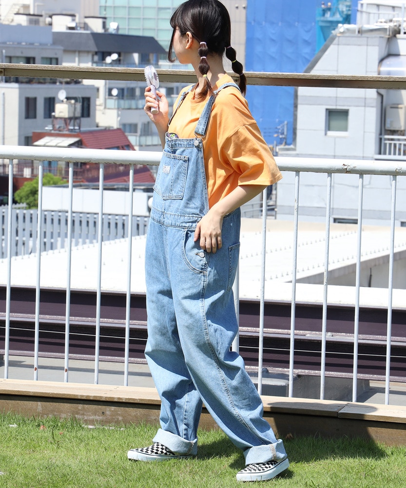 自宅で試着 返品送料無料 ヴィンテージライクオーバーオール ジーンズセレクトショップ ライトオン