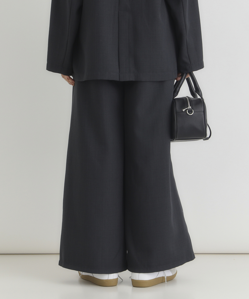 ＜H＞WOOL MOHAIR FLARE PANTS/パンツ　即完売 Mohair Pants Black – BRAINWASHED