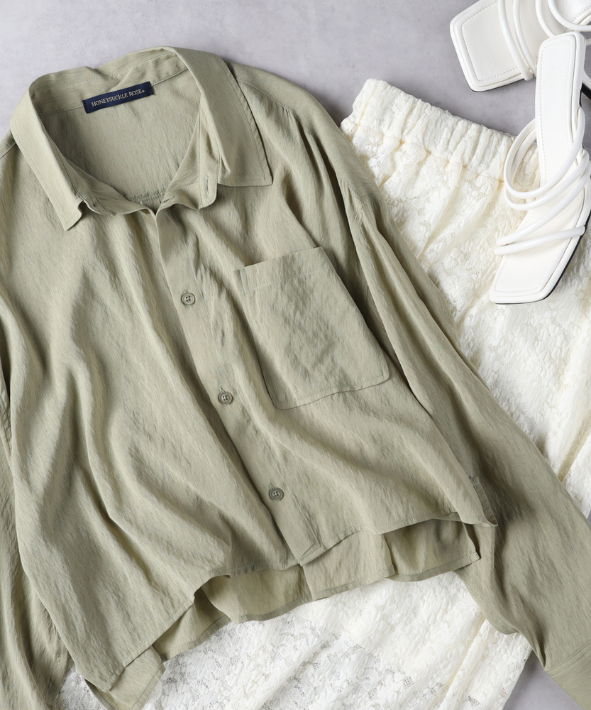 トップス m シアーシャツ(M オフシロ): トップス｜Right-on公式オンライン