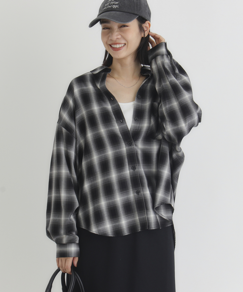 希少 HOBBS CREEK オンブレチェックシャツ チェックシャツ L H HOBBS CREEK OMBRE CHECK L/S SHIRT LARGE | skrova
