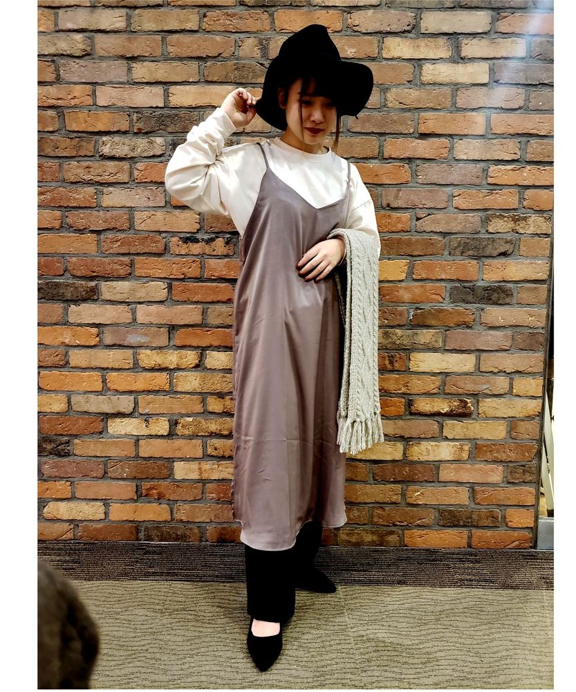 キャミワンピースレイヤード ウィメンズ ジーンズセレクトショップ ライトオン