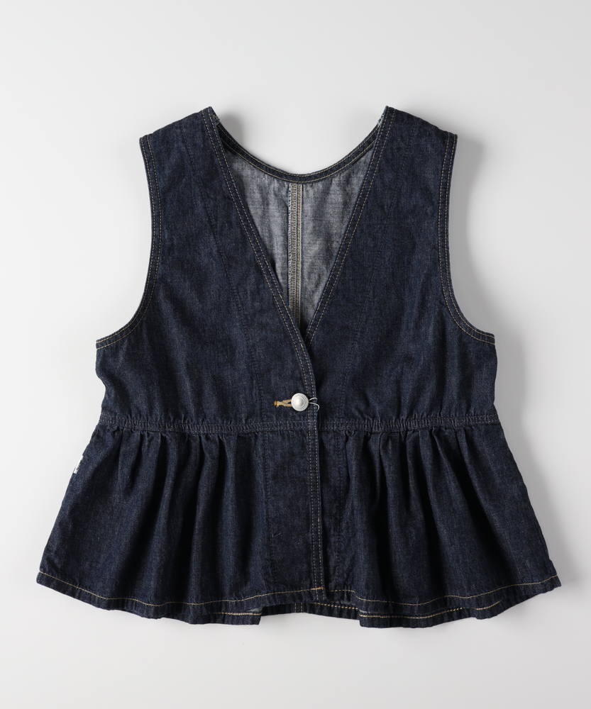 hand made wool 2way ビスチェ ペプラム2WAYビスチェ(ONE SIZE ワンウォッシュ): トップス｜Right-on