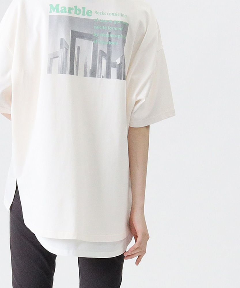 ラウンドビッグシルエットtシャツ ジーンズセレクトショップ ライトオン