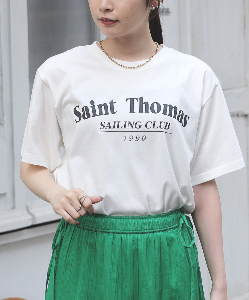 関税込◆個性が光る◆ELISABETTA FRANCHI ロゴ プリント Tシャツ 箔ロゴプリント半袖Tシャツ（XS～L）（Tシャツ） | Dessin