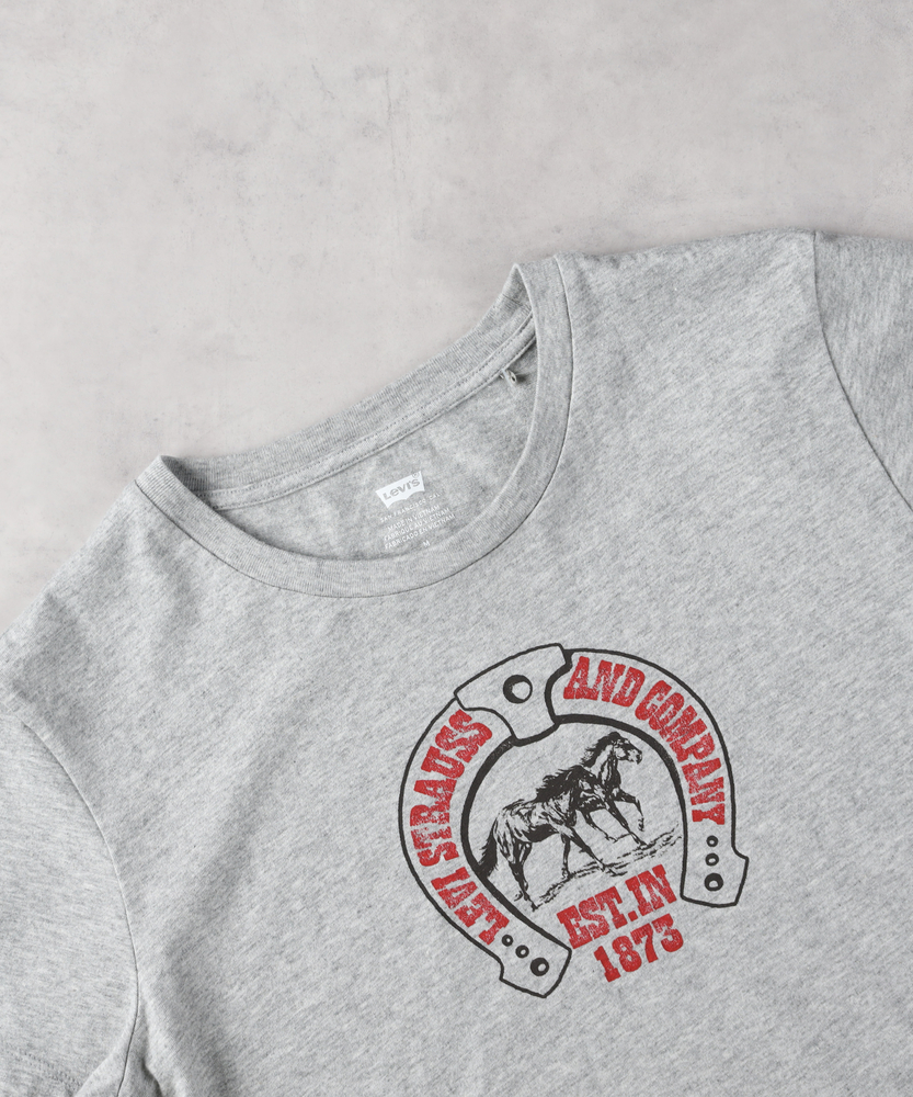 アーカイブプリントTシャツ(S グレー): トップス｜Right-on公式