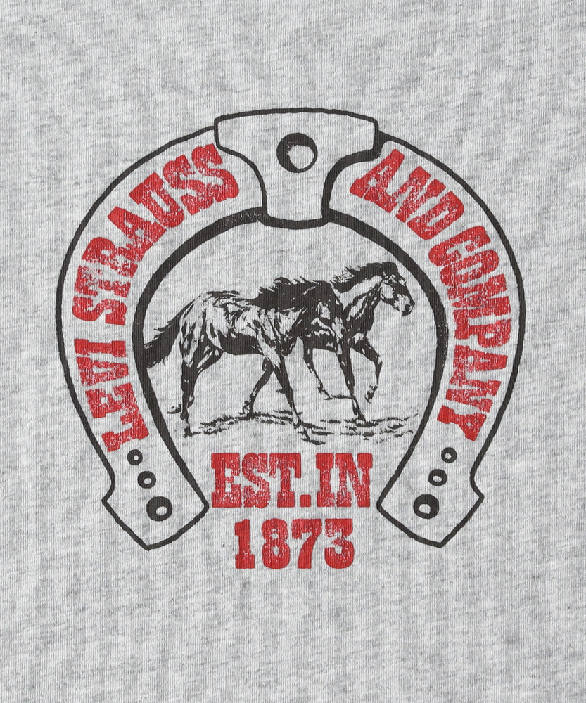 【高価値】 アーカイブプリントTシャツ(S トップス｜Right-on公式 グレー): トップス