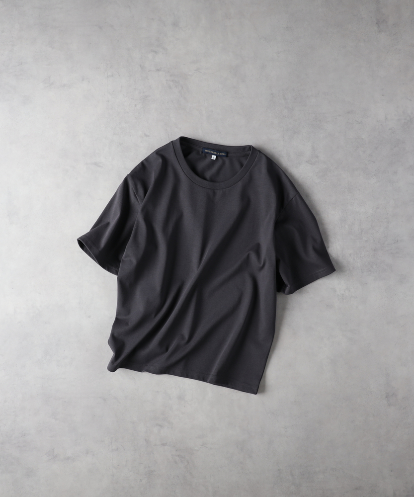 【汗染み防止/接触冷感/UVカット】「汗染み防止」ショートTシャツ