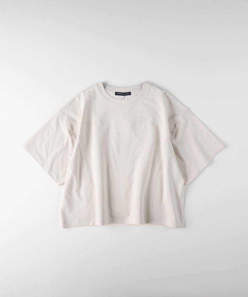 【関税込み】We11done オフホワイト コットン Tシャツ We11Done(ウェルダン)のメンズ Tシャツ・カットソー 人気