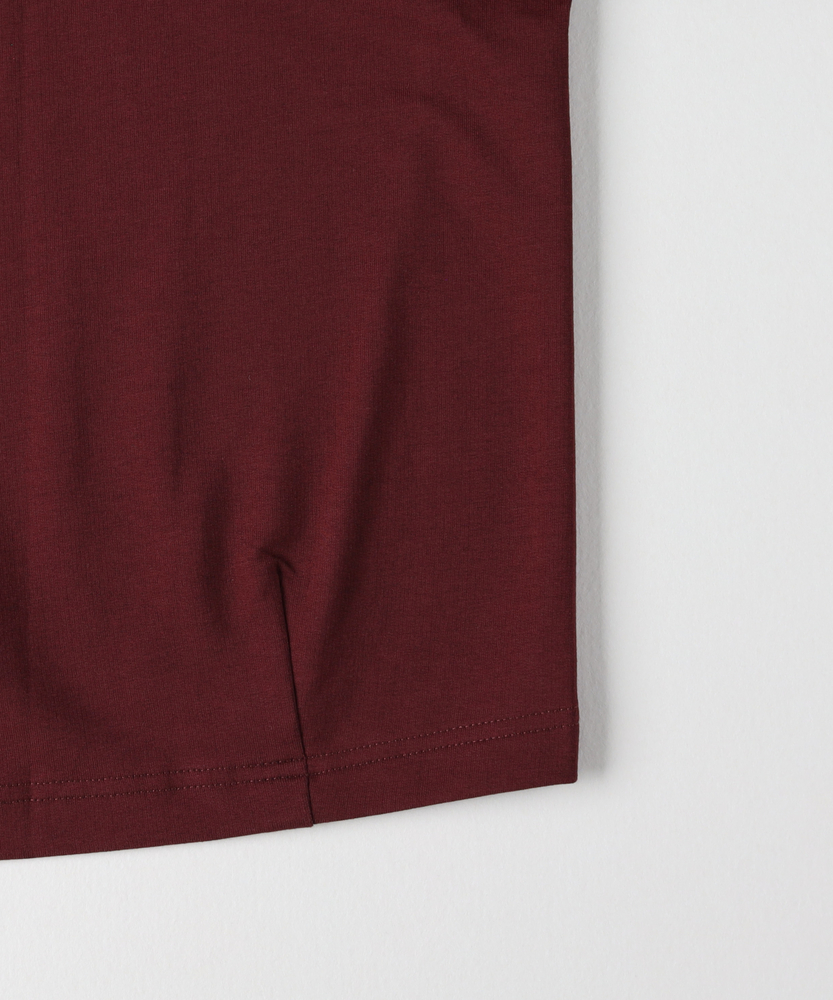 【新品同様】室内一度のみ着用！超美品！ 見た目は秋、機能は夏】「インレイ」ロゴTシャツ(接触冷感/UV