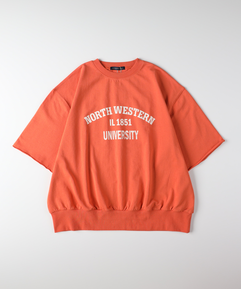 ジェンダーレスポケットロゴTシャツ(M ライトブラウン): トップス