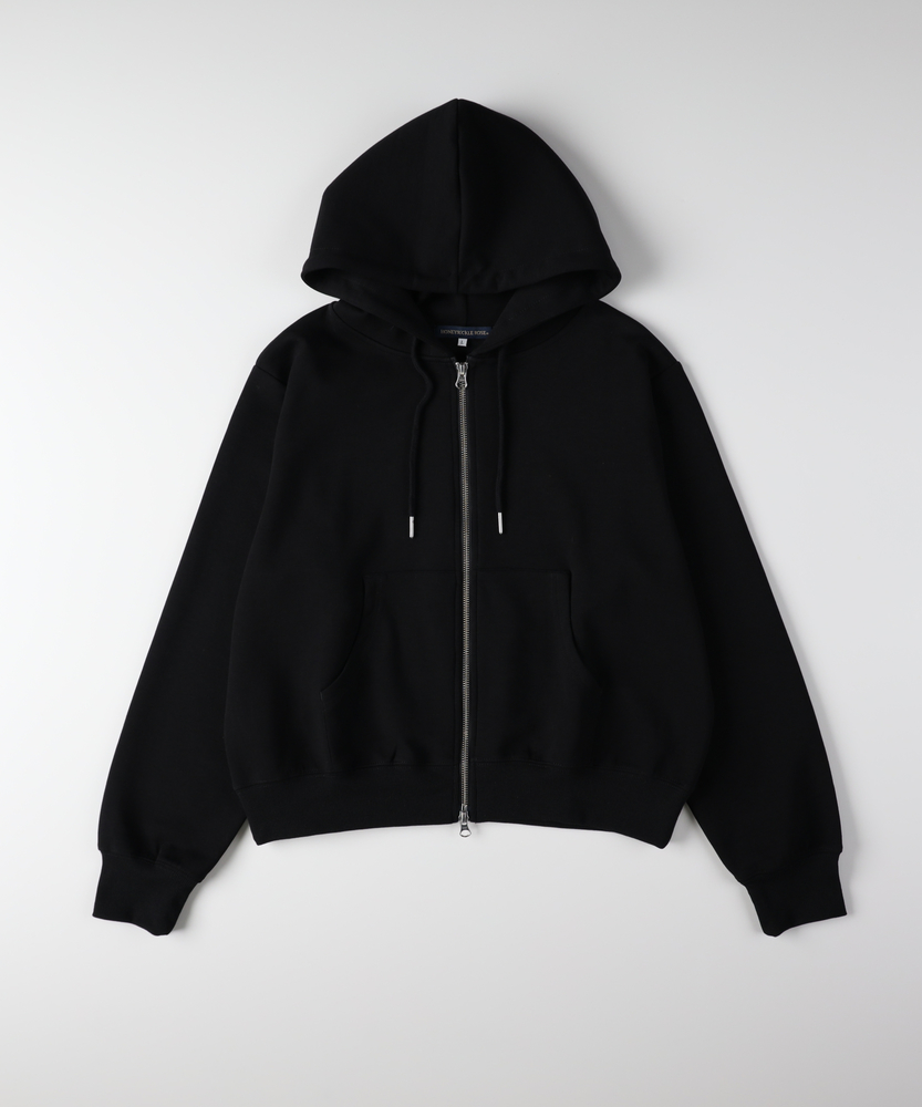 デサント オルテライン★ダブルジップ パーカー ブラック Sサイズ デサント オルテライン☆ダブルジップ パーカー ブラック S