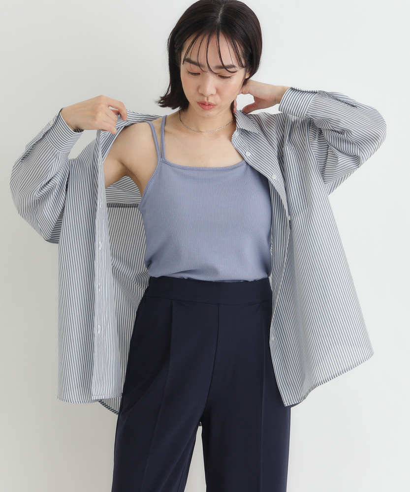 【3月下旬発売予定】ふわラクカップ付き2ストラップキャミ