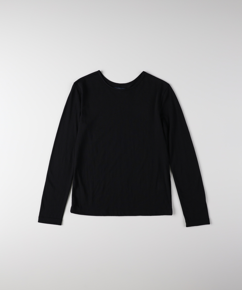 シアーロングスリーブTシャツ(S ブラック): トップス｜Right-on