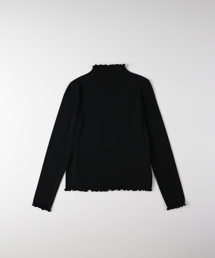ハイネックロングスリーブTシャツ(S オフシロ): トップス｜Right