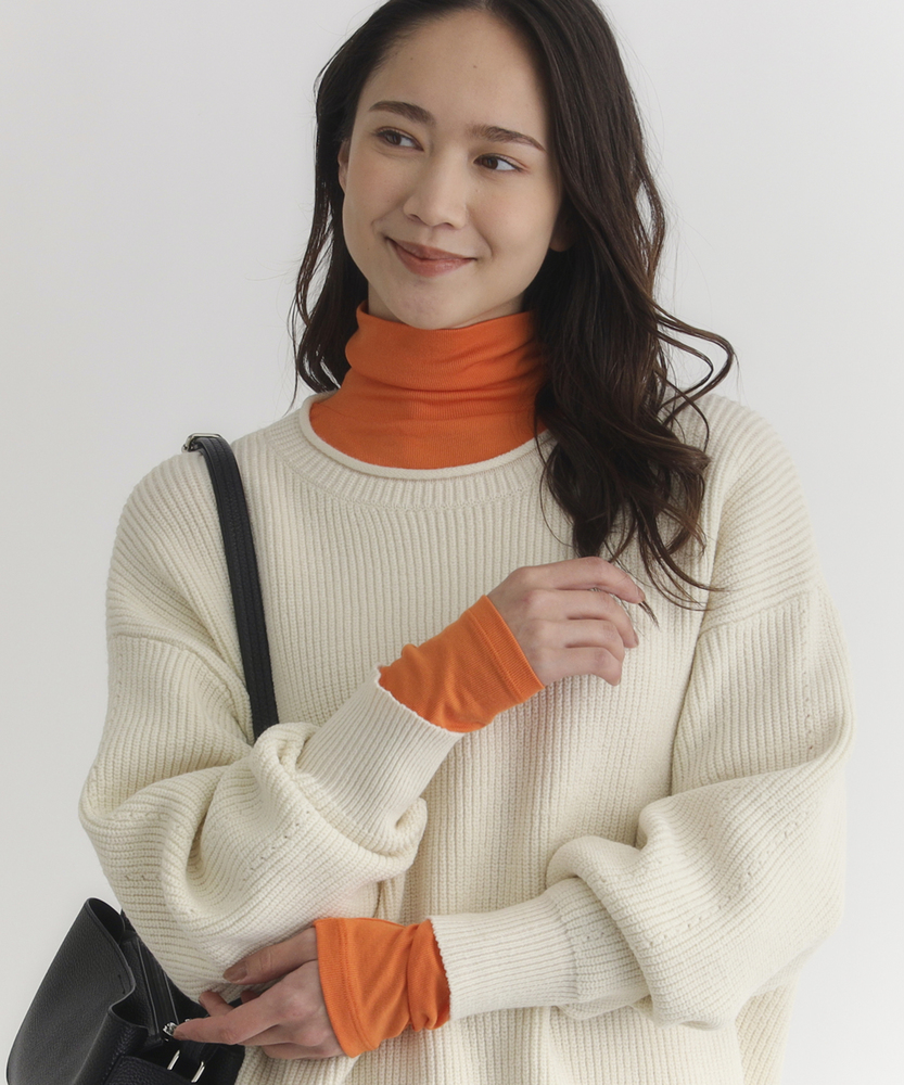 調温ハイネック長袖Tシャツ(WEB限定価格 12/15まで)