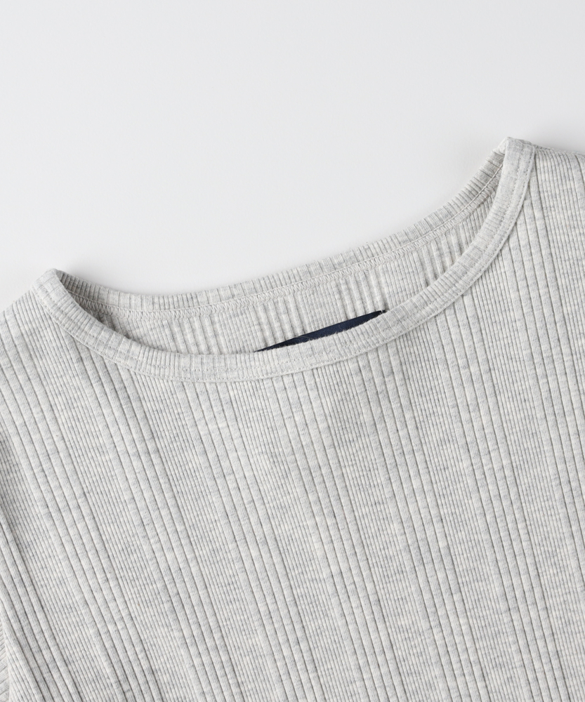 ランダムリブメローロンTシャツ(S グレー): トップス｜Right-on公式