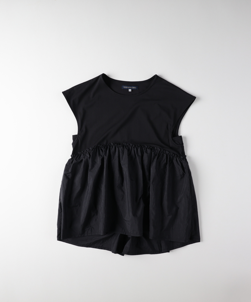 Time is onリンクス フロントパネル ニット 半袖LINKS FRONT LINKS FRONT PANEL S/S】 - Time is on