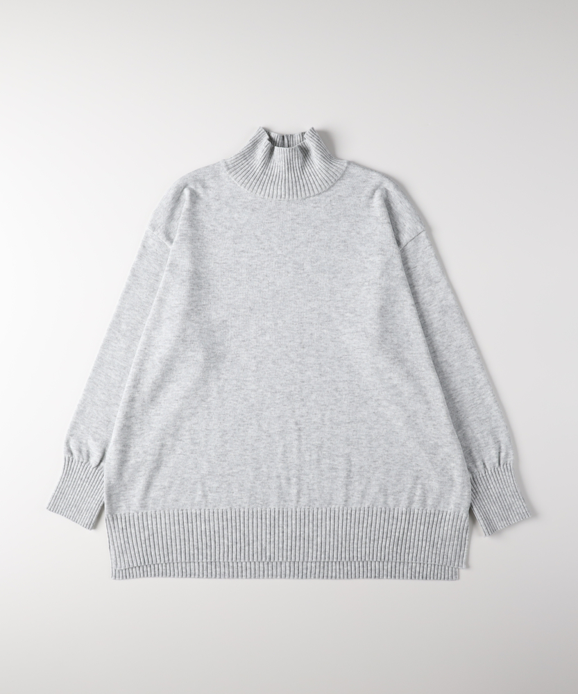 <カートにて10％off：WEB限定/12/8まで>「日本製」ハイネックセーター