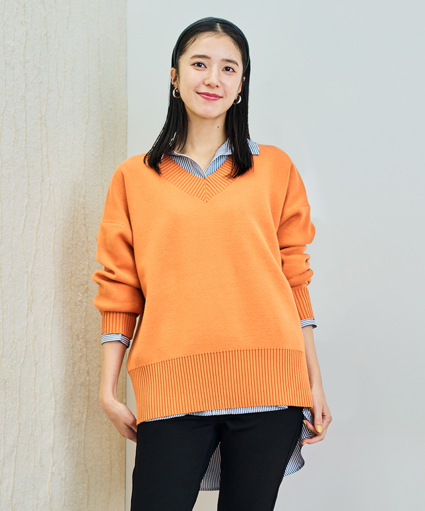 MARK & LONA ダークグレー Vネックセーター MARK & LONA ダークグレー Vネックセーター - メルカリ