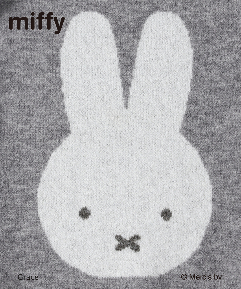 予約】「miffy」ミッフィーカーディガン（70周年限定デザイン）(2月