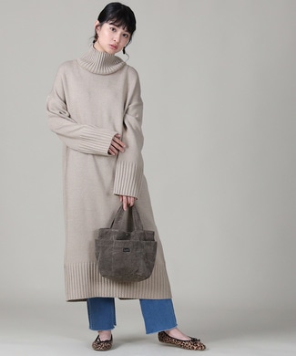 タートルスリットワンピース ウィメンズ ジーンズセレクトショップ ライトオン