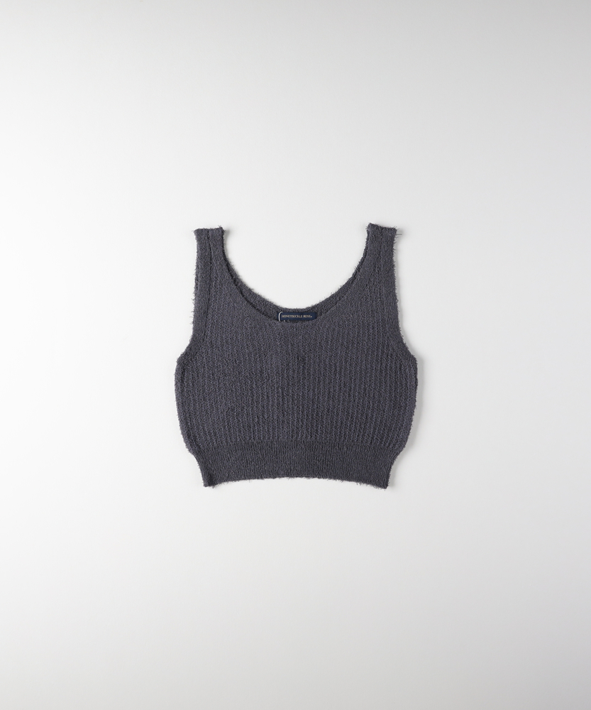 <カートにて10％off：WEB限定/12/8まで>ニットビスチェ